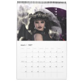 2014 Gothic Girls Art Book Calendar Kalender (Mar 2027)