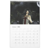 2014 Gothic Girls Art Book Calendar Kalender (Jan 2026)
