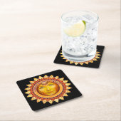 2014 Greensboro Zomerzonnewende Festival Keepsake Kartonnen Onderzetters (Insitu)