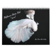 2014 Halfmoon Betta viskalender Kalender (Hoes)