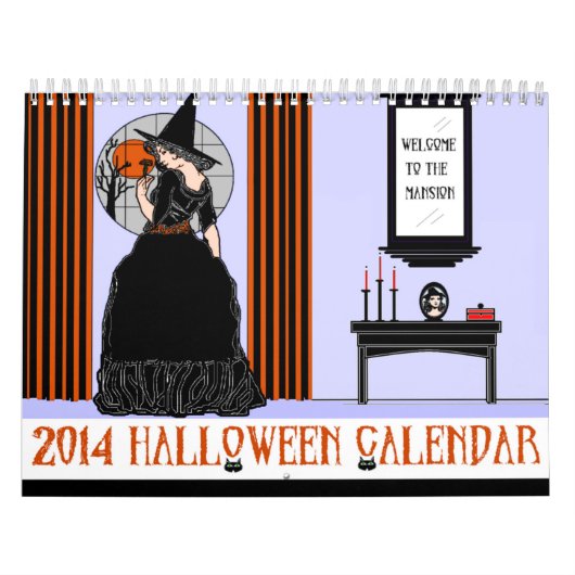 2014 Halloween Calendar, versie twee Kalender (Hoes)