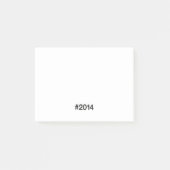 2014 Hashtag 11 Verjaardag Jubileum Post-it® Notes (Voorkant)