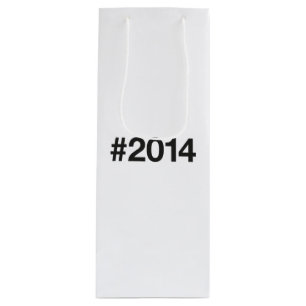 2014 Hashtag 11 Verjaardag Jubileum Wijn Cadeautas