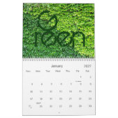 2014 in kleuren kalender (Jan 2027)