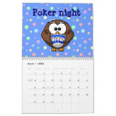 2014 jaar van de uil kalender (Mar 2026)