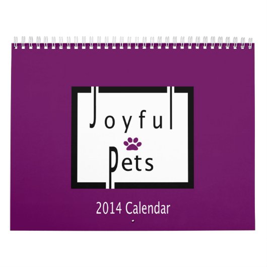 2014 Joyful Pets Calendar Kalender (Hoes)