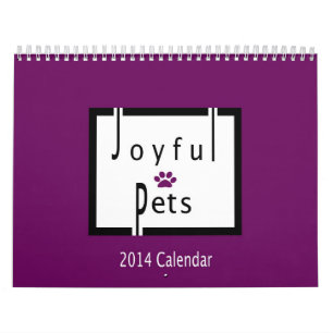 2014 Joyful Pets Calendar Kalender