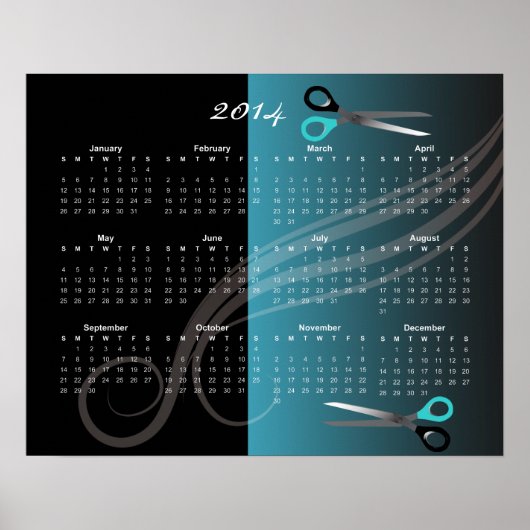 2014 kalender poster (Voorkant)