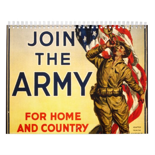 2014 Klassieke krijgsmacht die kalender terugkrijg (Hoes)