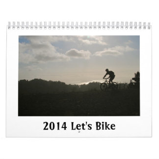 2014 Laten we de agenda van Bike Kalender