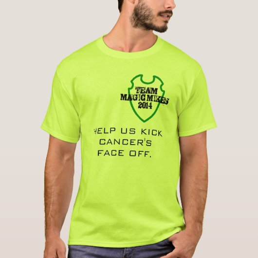 2014 Licht de Shirten van het Nacht Team! T-shirt (Voorkant)