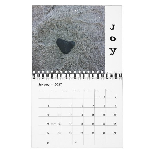 2014 Love Hearts Calendar - 3 Kalender (Jan 2027)