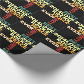 2014 Love Rocks Peace Art Print Cadeaupapier (Hoek)