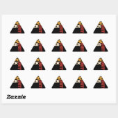 2014 Love Rocks Peace Art Print Sticker (Vel)