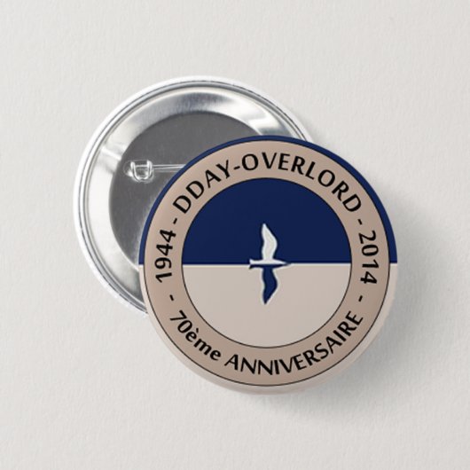 2014 Mededeling Ronde Button 5,7 Cm (Voorkant /achterkant)