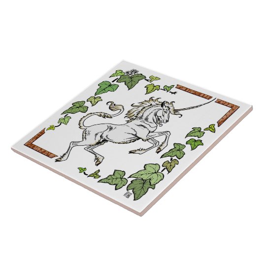 2014 MinkiMode-Collectie: Ivy Large Tile Tegeltje (Zijkant)