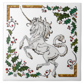 2014 MinkMode Collectie: Grote Holly Tile Tegeltje (Voorkant)