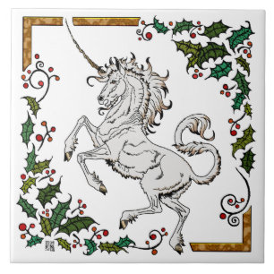 2014 MinkMode Collectie: Grote Holly Tile Tegeltje