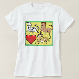 2014 MinkMode Spring Collectie: Hart tot hart T-shirt