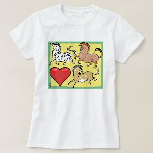 2014 MinkMode Spring Collectie: Hart tot hart T-shirt (Design voorkant)