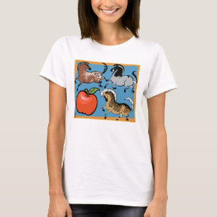 2014 MinkMode Spring Collectie: Neigh-borly Apple T-shirt