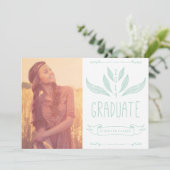 2014 MINT GRADUATIE PARTIJ UITNODIGING (Staand voorkant)