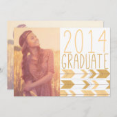 2014 MODERNE AFSTUDEERFEEST UITNODIGING (Voorkant / Achterkant)