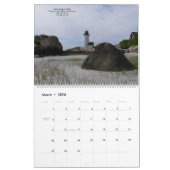 2014 New England Lighthouse Calendar Super size Kalender (Mar 2026)
