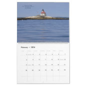 2014 New England Lighthouse Calendar Super size Kalender (Feb 2026)