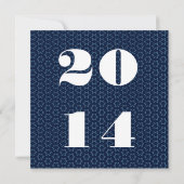 2014 of elk jaar rood wit blauw afstuderen V02 Aankondiging (Achterkant)