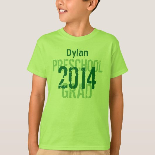 2014 of elk jaar voorafgaand aan het schooljaar Ni T-shirt (Voorkant)