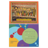2014 Old Time Circus Posters Calendar Kalender (Feb 2027)