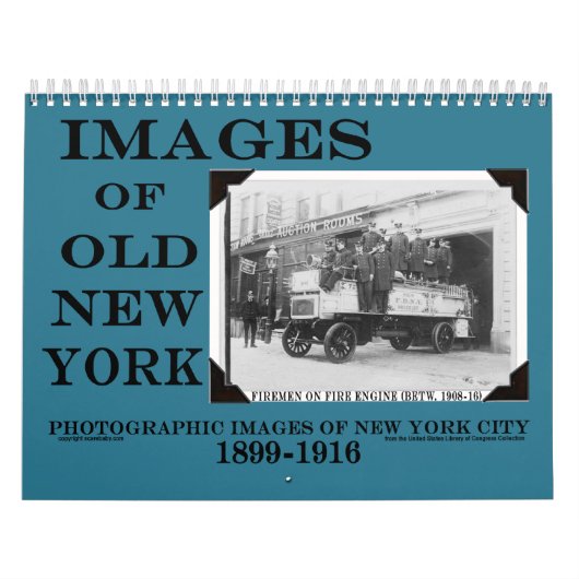2014 OUDE NIEUWE YORK Vintage Images Calendar Kalender (Hoes)