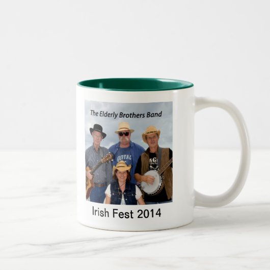 2014 Ouderen Brothers Band Herdenkingsdag Mok (Rechts)