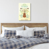 2014 Pagosa Folk 'N Bluegrass Poster Canvas Afdruk (Insitu (Slaapkamer))