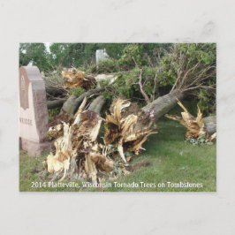2014 Platteville, Tornado Memorabilia Briefkaart
