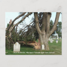 2014 Platteville, Tornado Memorabilia Briefkaart