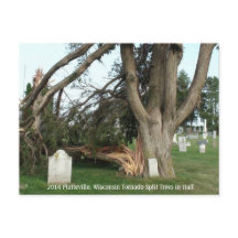 2014 Platteville, Tornado Memorabilia Briefkaart