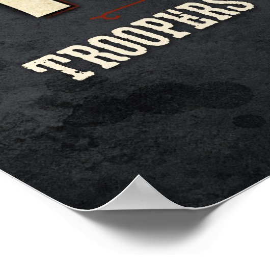 2014 Poster Troopers (beste formaat 18x24) (Hoek)