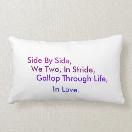 2014 RunequineTM Pillow: Liefde Kussen