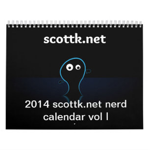 2014 scottk.net nerd comic kalender vol I