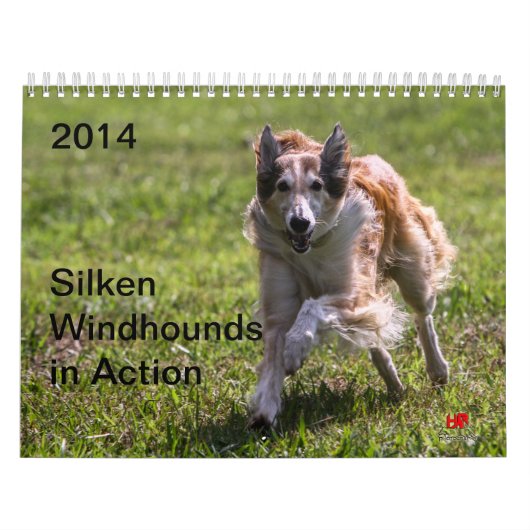 2014 Silken Windhounds in actie 1-6 Kalender (Hoes)