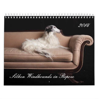 2014 Silken Windhounds in repose 1-4 Kalender