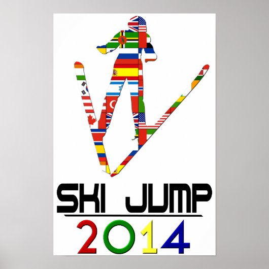 2014: Ski Jump Poster (Voorkant)