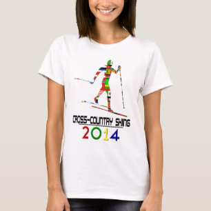 2014: Skiing over het hele land T-shirt