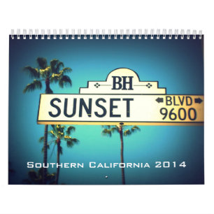 2014 Southern California Calendar Kalender
