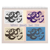 2014 tatoeëerkalender voor sieraden kalender (Hoes)