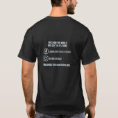 2014 Usk Chicago schets seminar T-shirt (Achterkant)