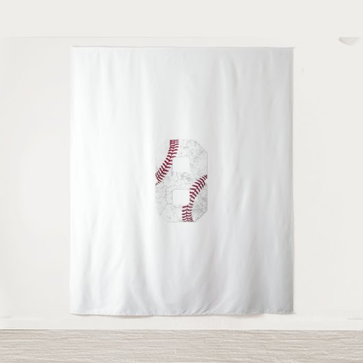 2014 Verjaardag 8e 8 Jaar Oude Honkbal Cadeau Acht Wandkleed (Voorkant)