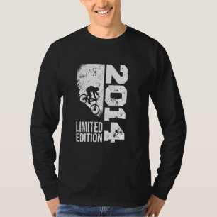 2014 Verjaardag fietsen MTB-Bicycles Mountai T-shirt